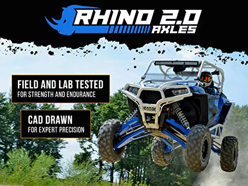Axle|Stronger FRONT LEFT Rhino 1000|1 2020+ Axle Heavy Left Duty Kawasaki Front for Stock|AX-4-88-FL-0-DT SuperATV KRX 2.0 Than Teryx
