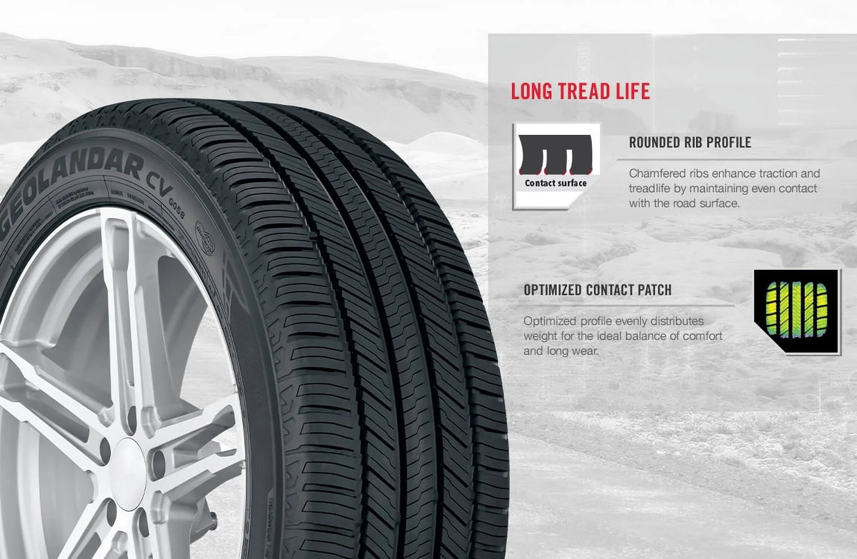 CV Geolandar Season Yokohama All 109V 255/50R20XL G058 BW Tire