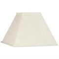 Clip Silk Eggshell Inch Nickel Square 8 Style On Mission Lampshade