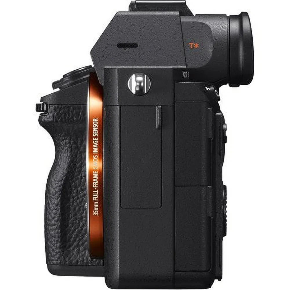 Lens, Sony 24-70mm Camera Essential Plus , Card ILCE7RM3/B III FE Card, Reader 64GB Sony Battery, Alpha Bag, Memory a7R Soft Additional Mirrorless With Accessories