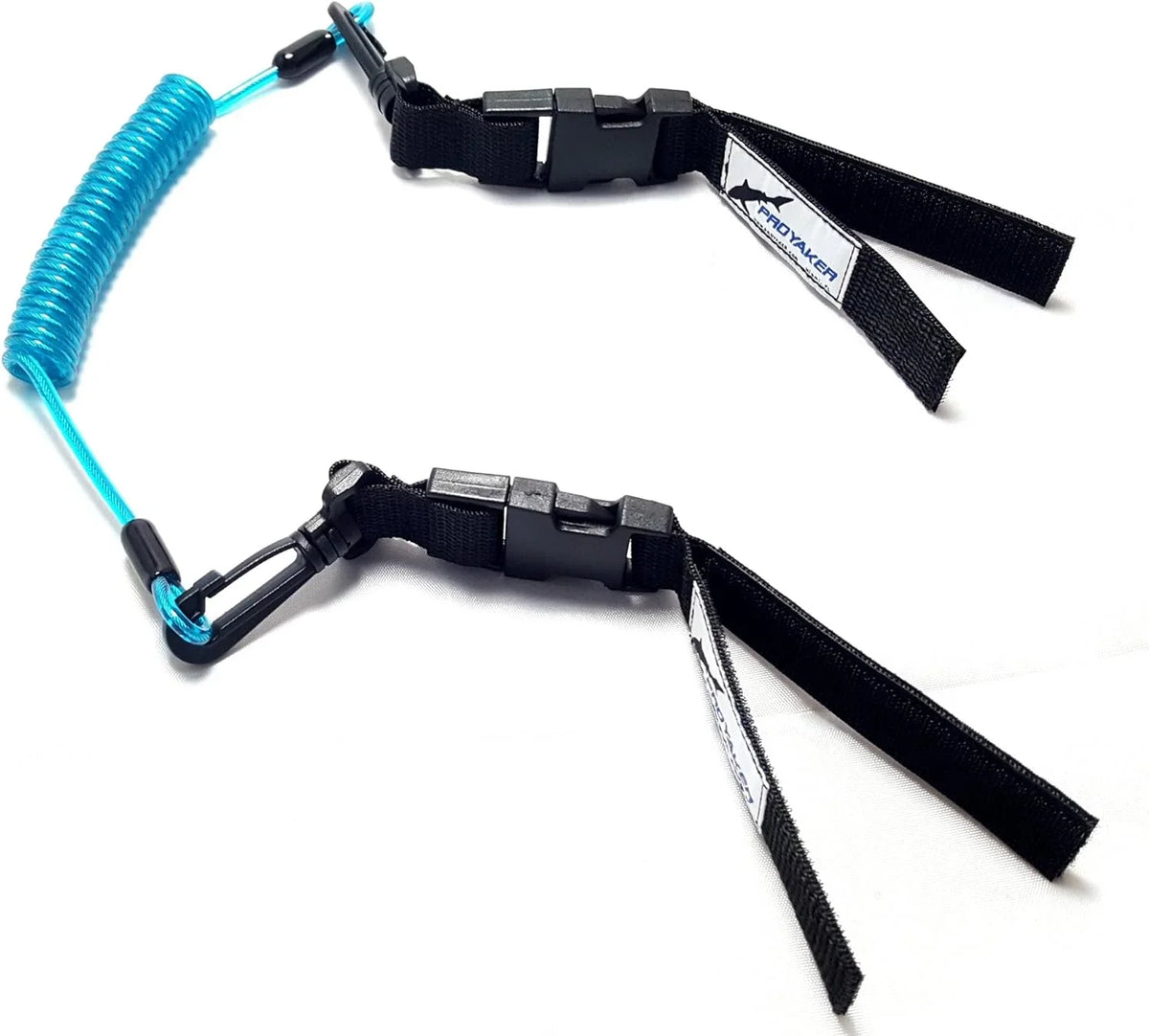Fishing H-Rail or Dual or Boat Paddle Pole Strap, PROYAKER Hobie Rails for Stakeout Rod,
