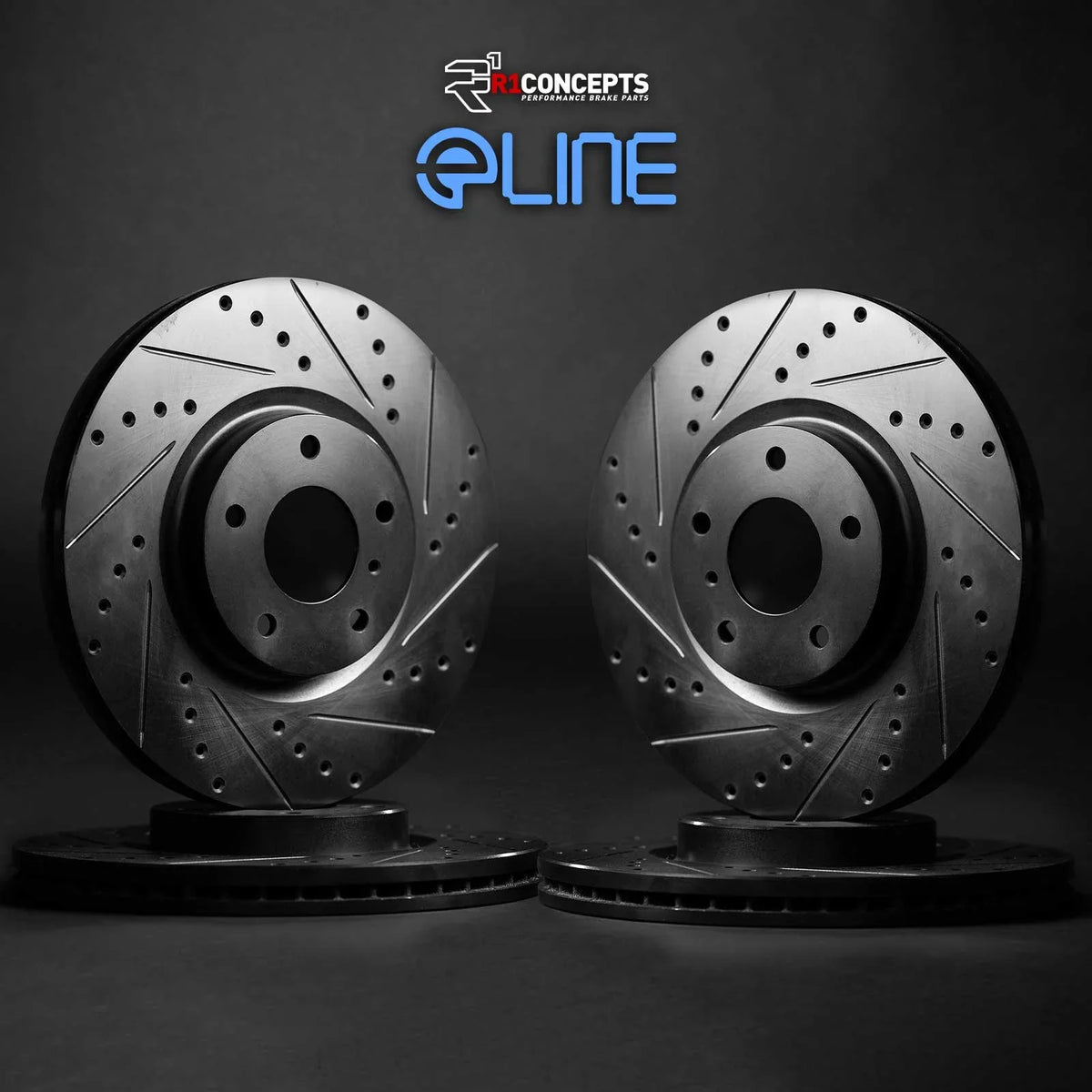 Fits Rotor R1 2013-2018 R1 FOCUS select: FORD Concepts FORD FOCUS, Brake 2012 Concepts Black SE 54245 Whpn2 D/S