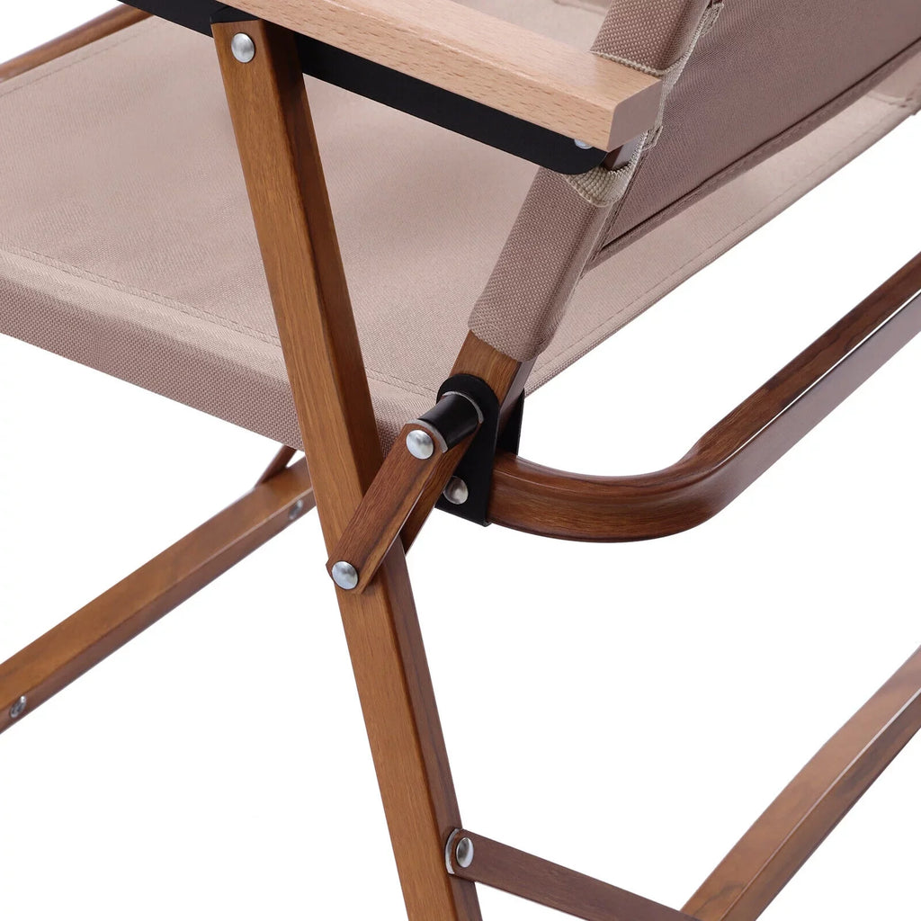 Portable 600D Park Aluminum for Chair Folding Alloy Fabric Hiking Camping Oxford