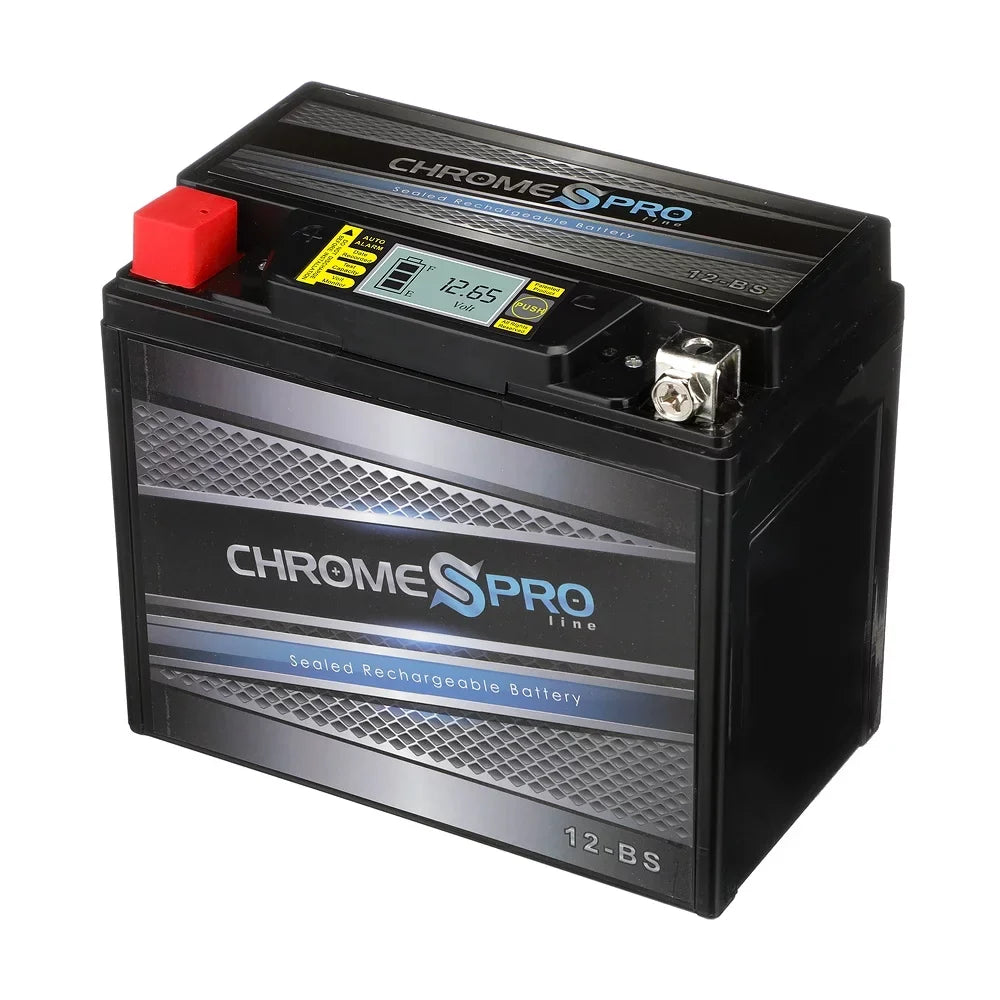 Chrome Battery Pro Ytx12-Bs 1000Cc For Gsx-R1000 Battery Igel Motorcycle Suzuki 2001