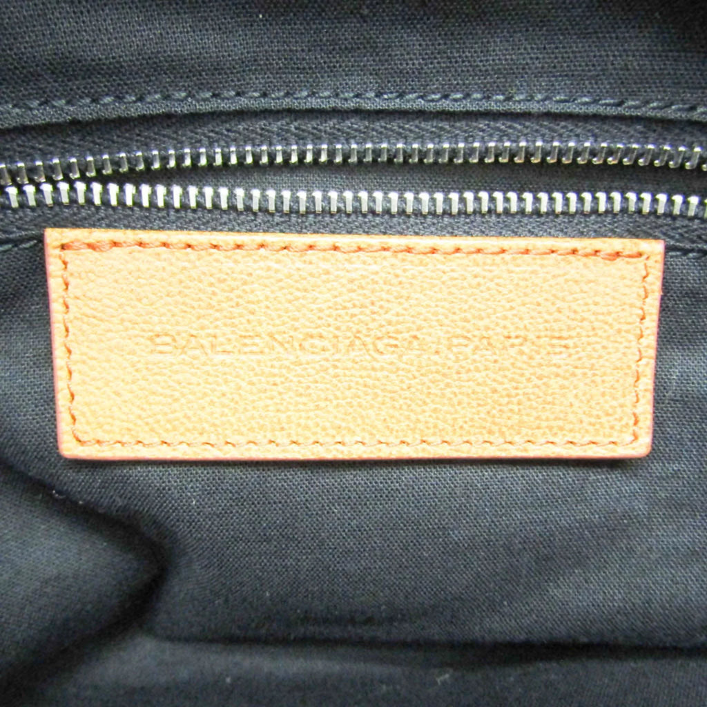 Pre-Owned Orange,Yellow Town Canvas Bag Balenciaga Clutch (Good) Men,Women Leather,Nylon 527147