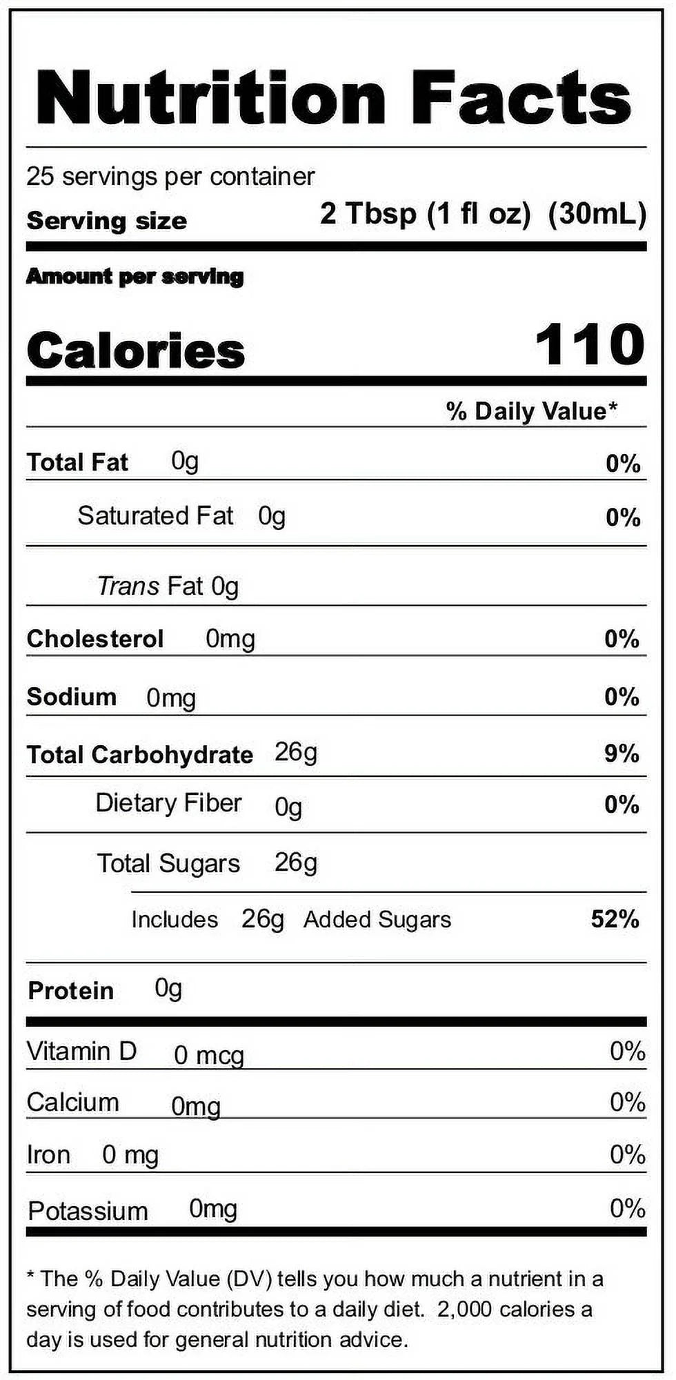 Naturals DaVinci 750 Gourmet ml Syrup, Vanilla
