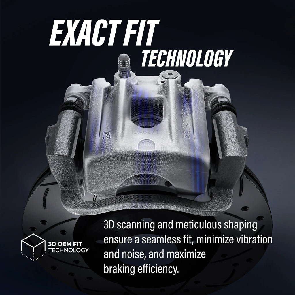 CMX Left CX-5 KBC-100245 Mazda Disc (Driver Front Passenger) Side Right Assembly Kit For Caliper Brake