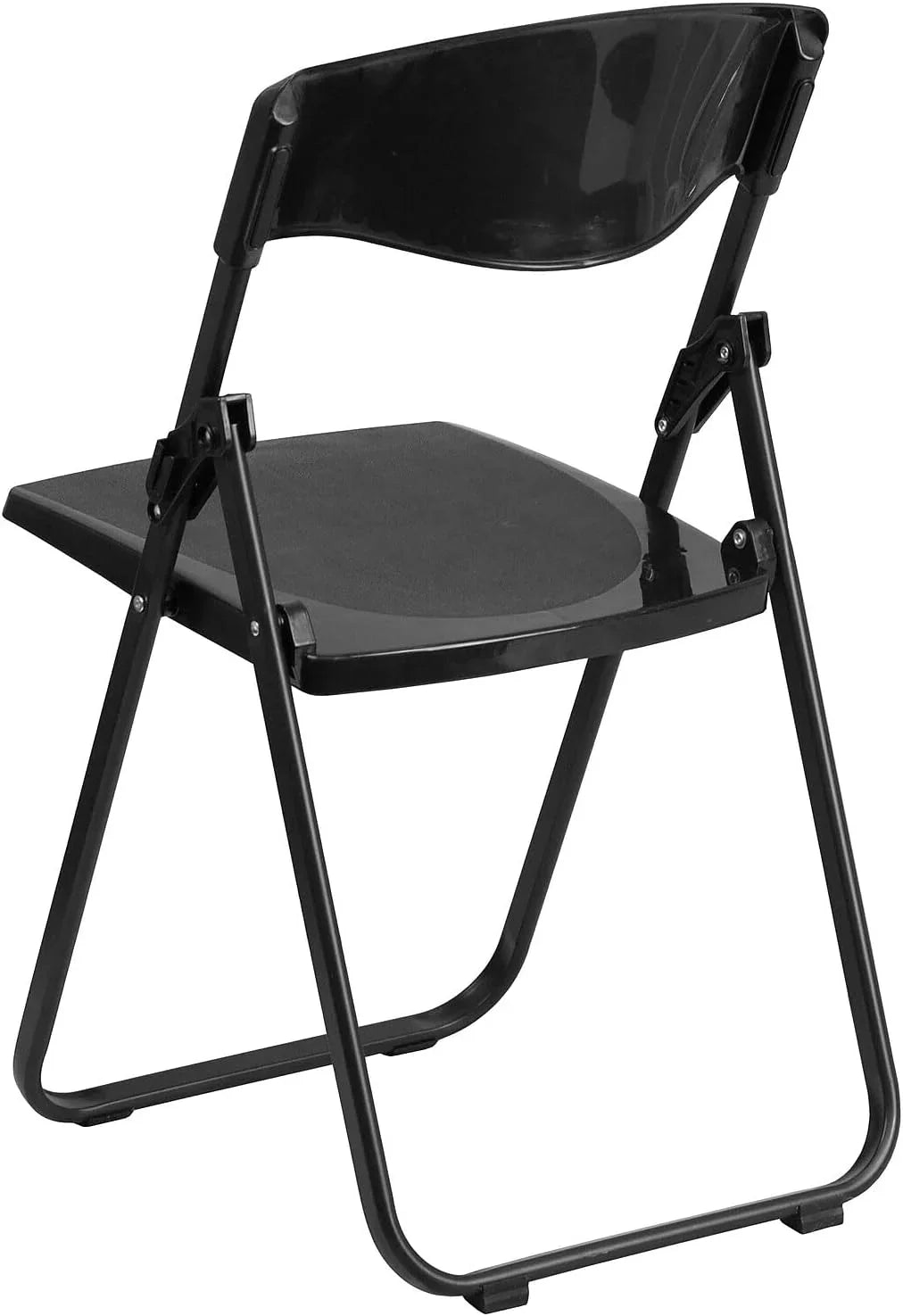 Chair HERCULES Heavy Brackets 500 With Duty Plastic Series 6 Capacity Lb. Pack Folding Ganging Black Built-In