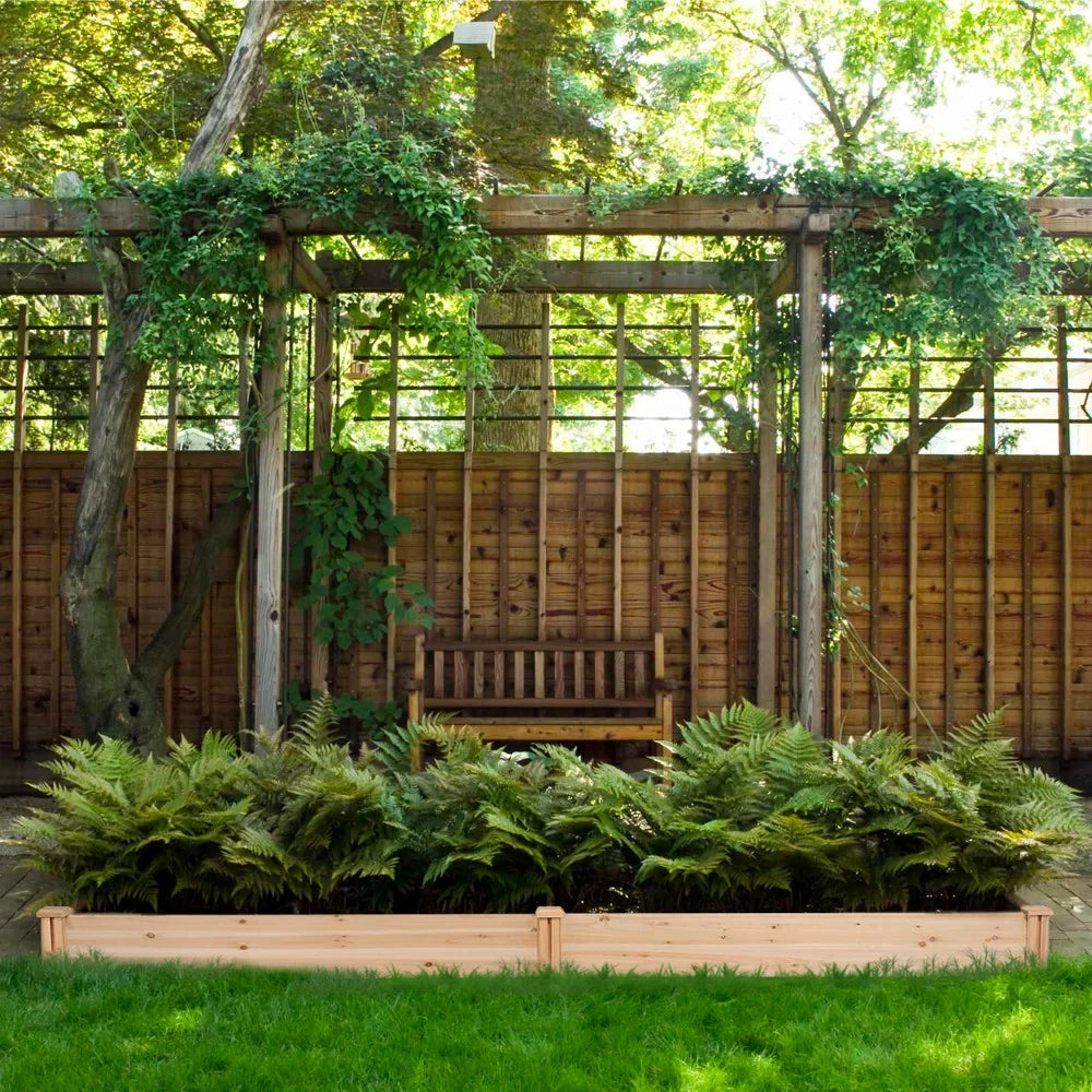 Design Raised Planter Alden Bed Yard for Greenhouse Box Patio Garden Wooden