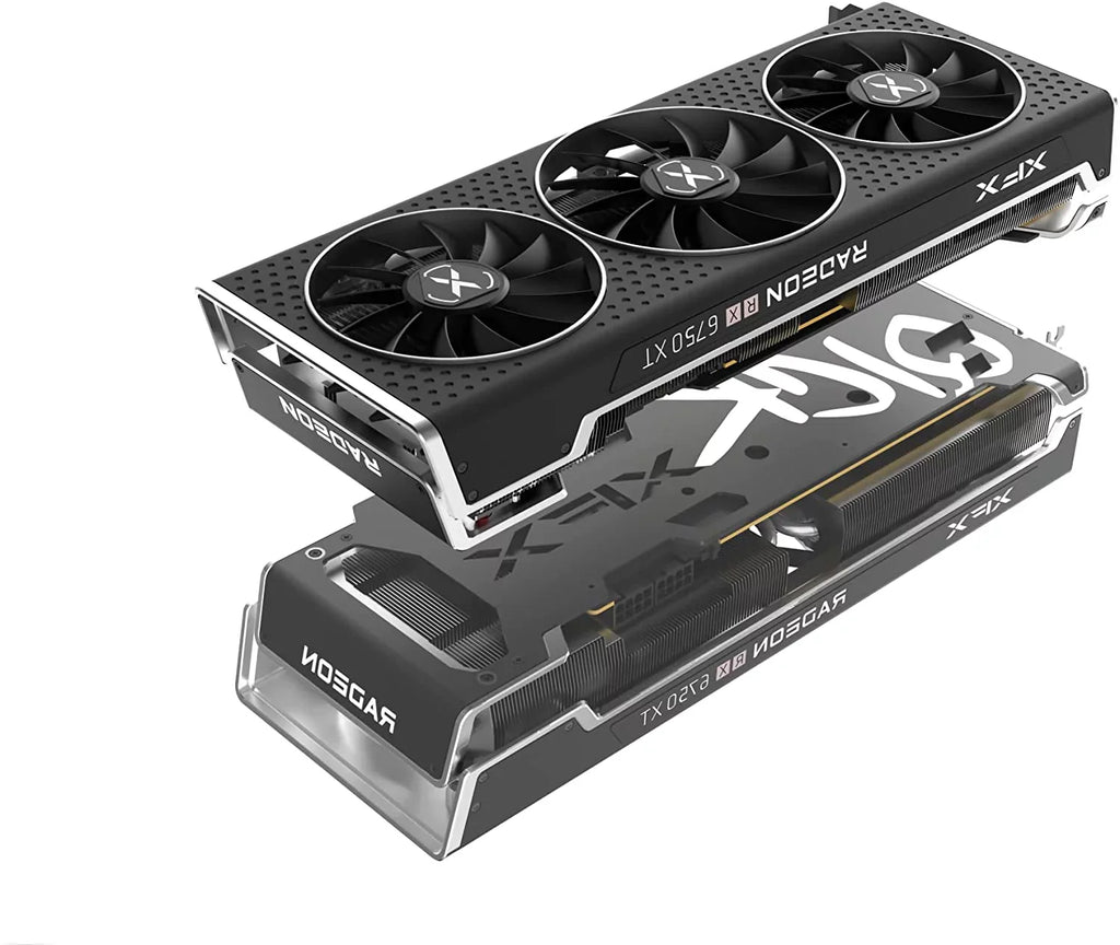 AMD HDMI with RX-675XYJFDP Gaming 3xDP, Radeon RDNA Graphics 2 6750XT GDDR6 Speedster 12GB Card QICK319 XFX RX CORE
