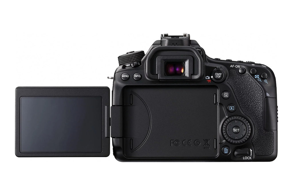 EOS 80D SLR Camera Body Digital (Black) (Refurbished) Canon Restored