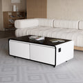 Control Speaker, Protection, Smart White Charging Built-in Fridge, with Outlet Table Bluetooth Coffee Touch Module, Wireless Power light, Panel, Socket, USB Modern Atmosphere Interface,