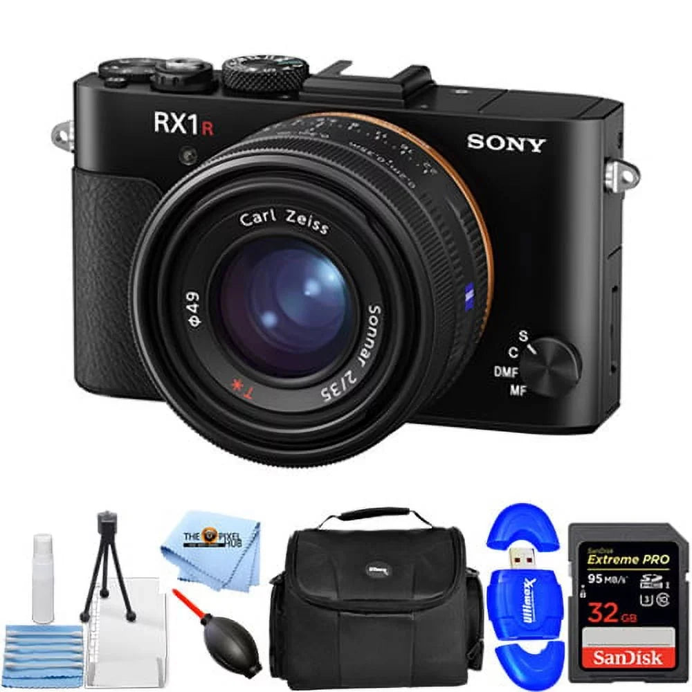Cyber-shot DSC-RX1R 42MP Sony Starter Digital Bundle #DSCRX1RM2/B Camera II