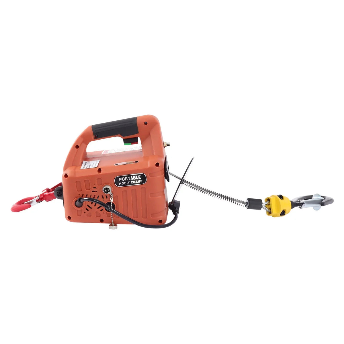 Crane 1100 Control 3-in-1 Winch ZhdnBhnos Lift 110V LBS Electric Portable Remote Wireless Hoist Kit