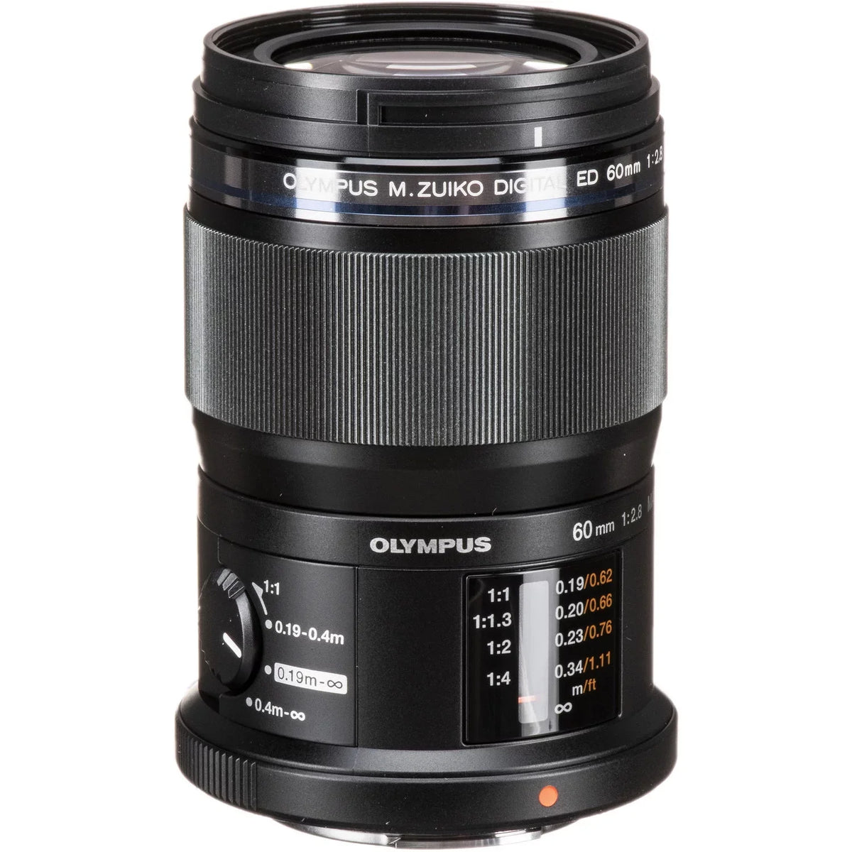 Olympus - ED f/2.8 Digital M.Zuiko Black 60mm Lens Macro