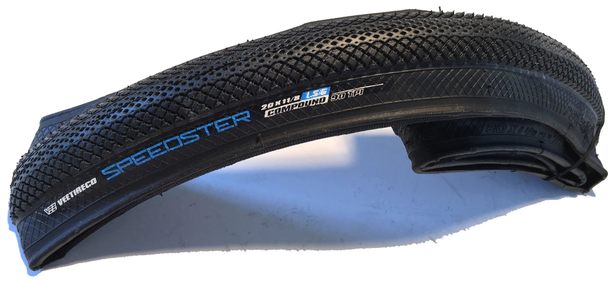 Tire Tire 1/8 Speedster Folding BMX 20x1 28-451 Vee Bike Bead BMX