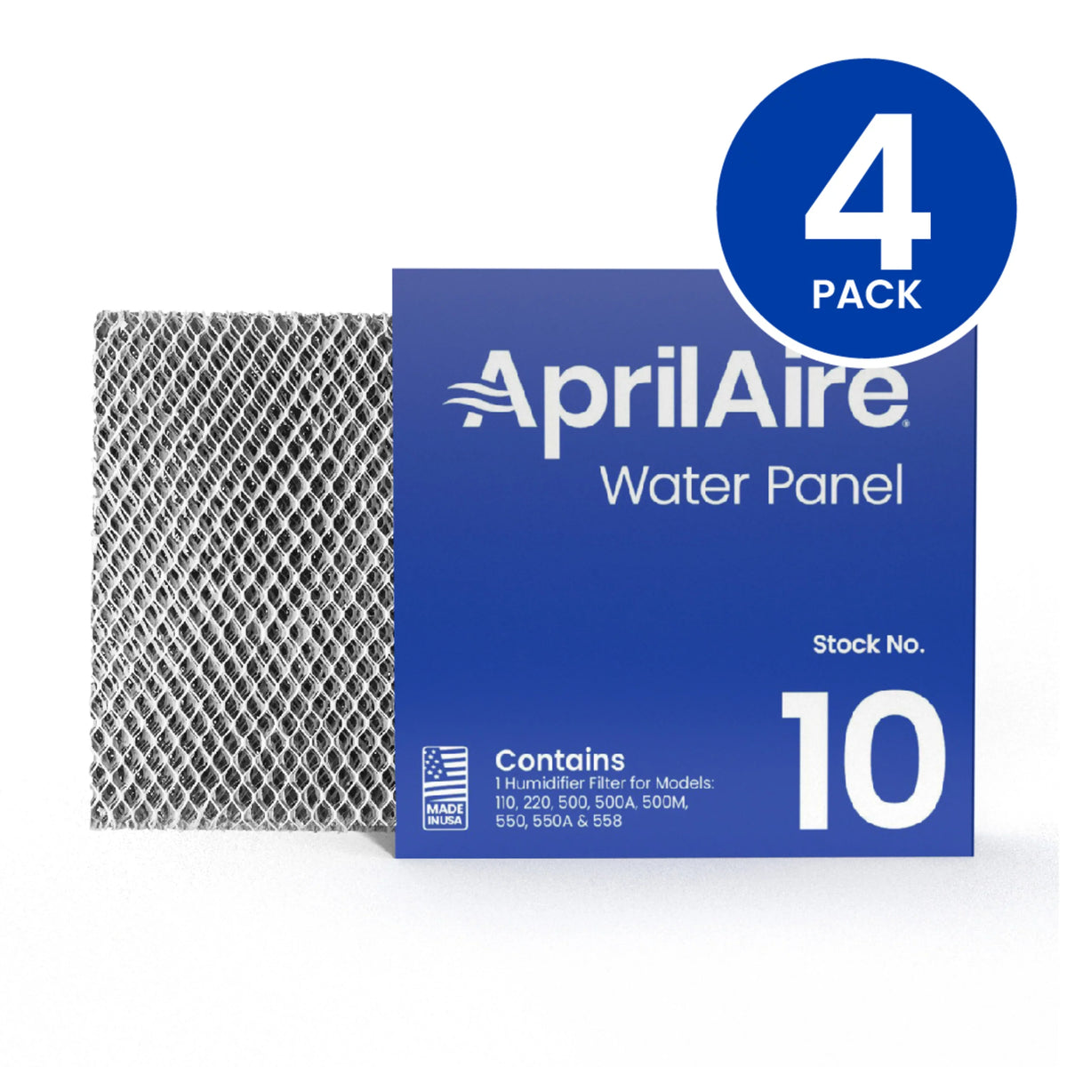 500, Panel for 110, Whole-House 550A, Humidifier 4) Models 558 500A, Replacement 10 (Pack 500M, Water AprilAire 550, 220, AprilAire of