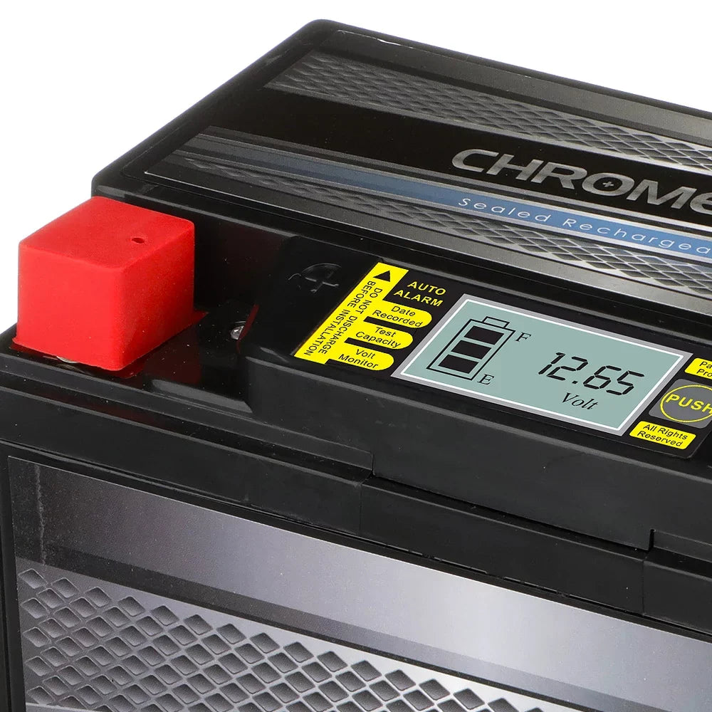 Chrome Battery Pro Ytx12-Bs 1000Cc For Gsx-R1000 Battery Igel Motorcycle Suzuki 2001