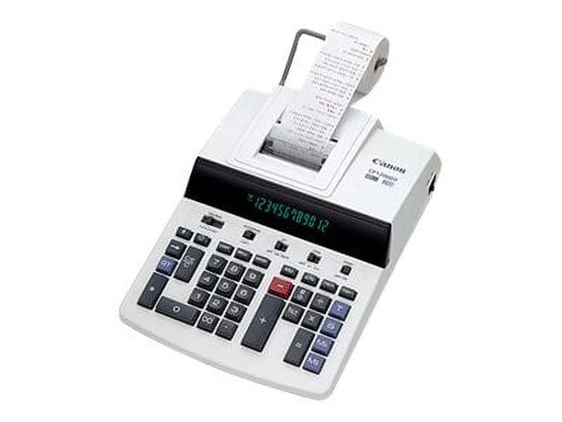 Canon Commercial Printing CP1200DII 4.3L/Sec Calculator, Print, 12-Digit BK/RD Desktop