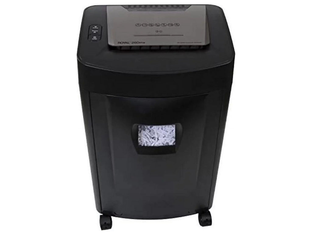 shredding Hour for - Time Cool Staples Paper, Shredder Time Run Credit 8 Cut Non-continuous - 1 - - Cross - Card, 260MX Royal 8.75" Minute Paper 40 Down Per 20 Pass Throat - CD, - DVD, Shredder -