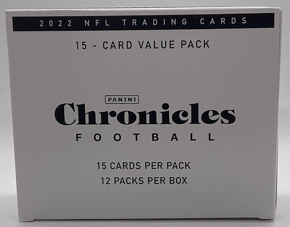 Trading 2022 VALUE (12 Football Chronicles Card NFL Box Panini Packs)