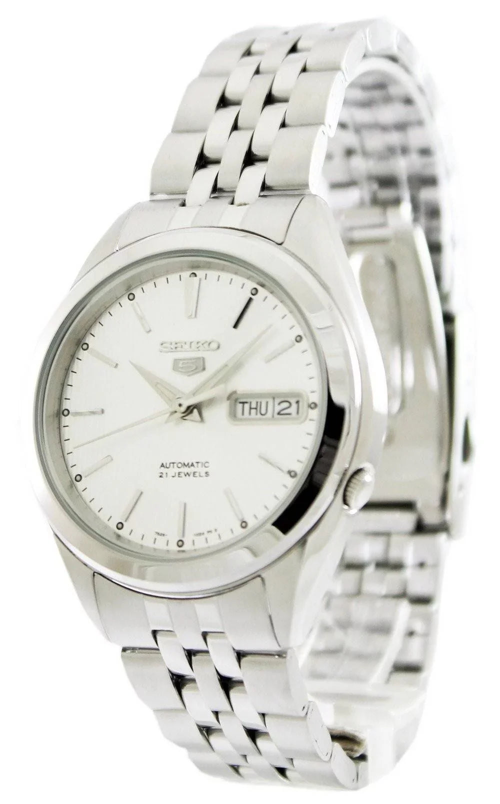 Automatic SNKL15 Seiko SNKL15K Stainless SNKL15K1 Steel Watch Men's 5 Jewels 21