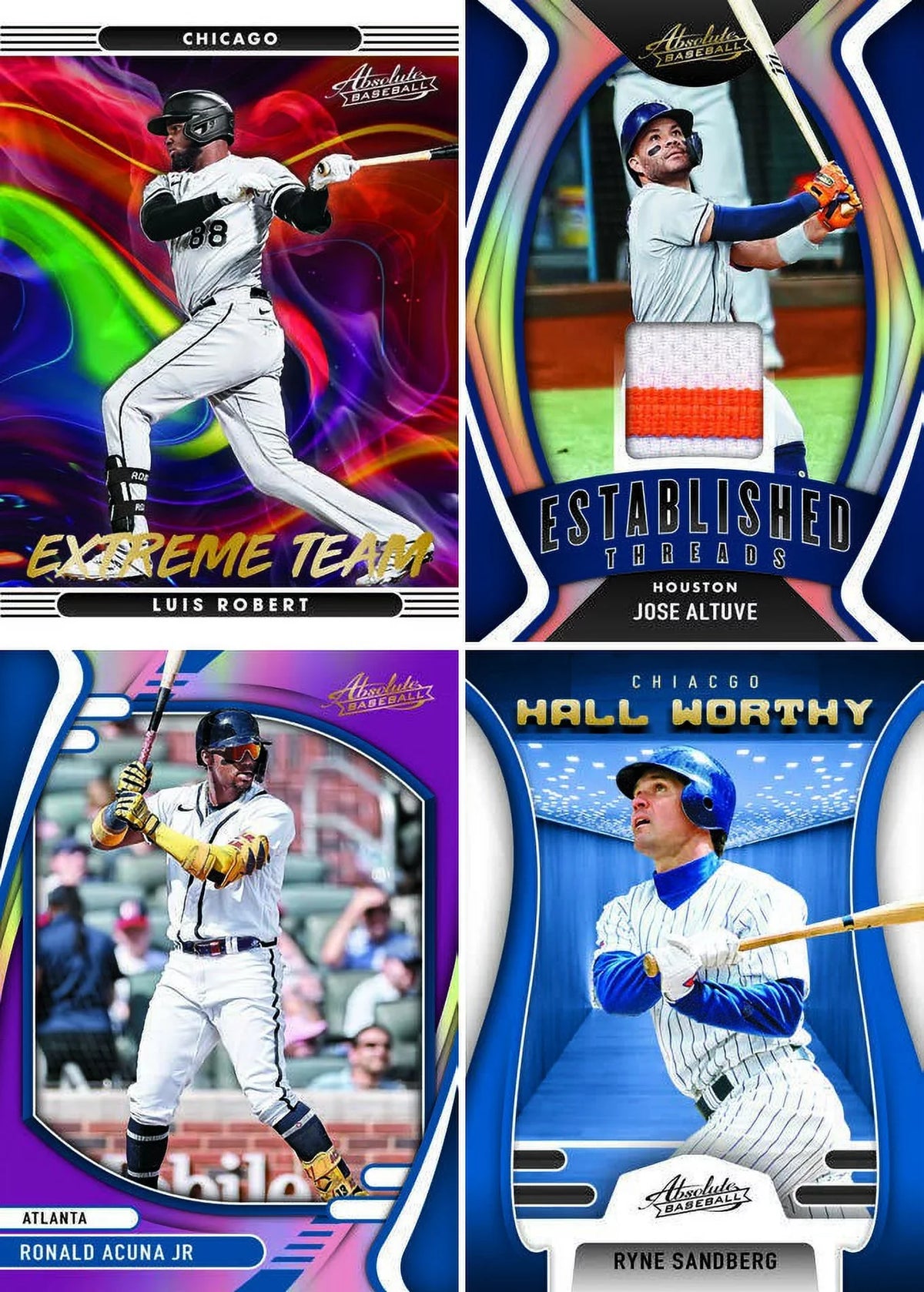 2022 Panini Absolute Box Trading Blaster Baseball Cards