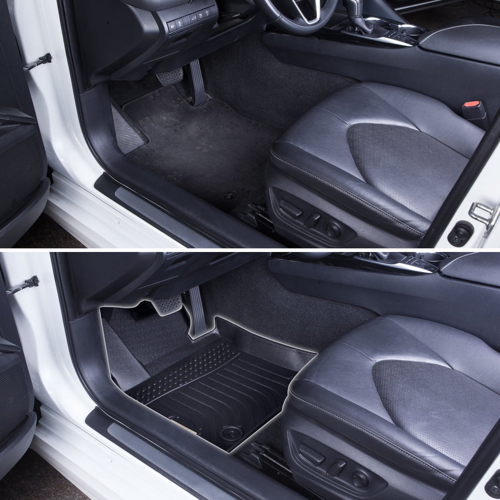 Liners Carpet Rear Odorless GV70 All for Custom 2022 Duty Fit Front Protection Floor 2023 Mats Durable Replacement Heavy Genesis Car Weather Black