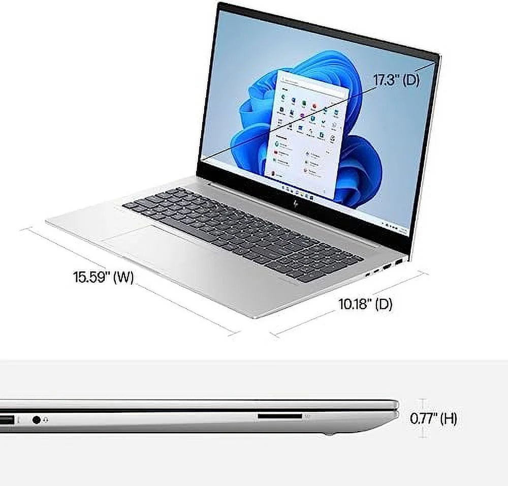 Windows Intel Core Pro Webcam KB HP NVMe Touchscreen USB PC 2023 WiFi 14-Core 6E i7-13700H DDR4 16GB BT Backlit 4 Envy 17.3” 2xThunderbolt SSD HDMI Laptop Iris IPS 1TB 11 FHD Graphics w/RE Xe