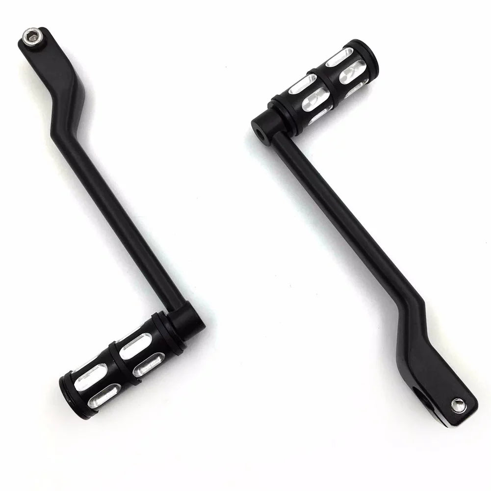 Levers For Style Heel Davidson Shift Toe Black Shift Levers/Gear Aluminum Shifter Pedal later and 011- Trike Motorcycle Pegs 2008 Harley w/ HTT-