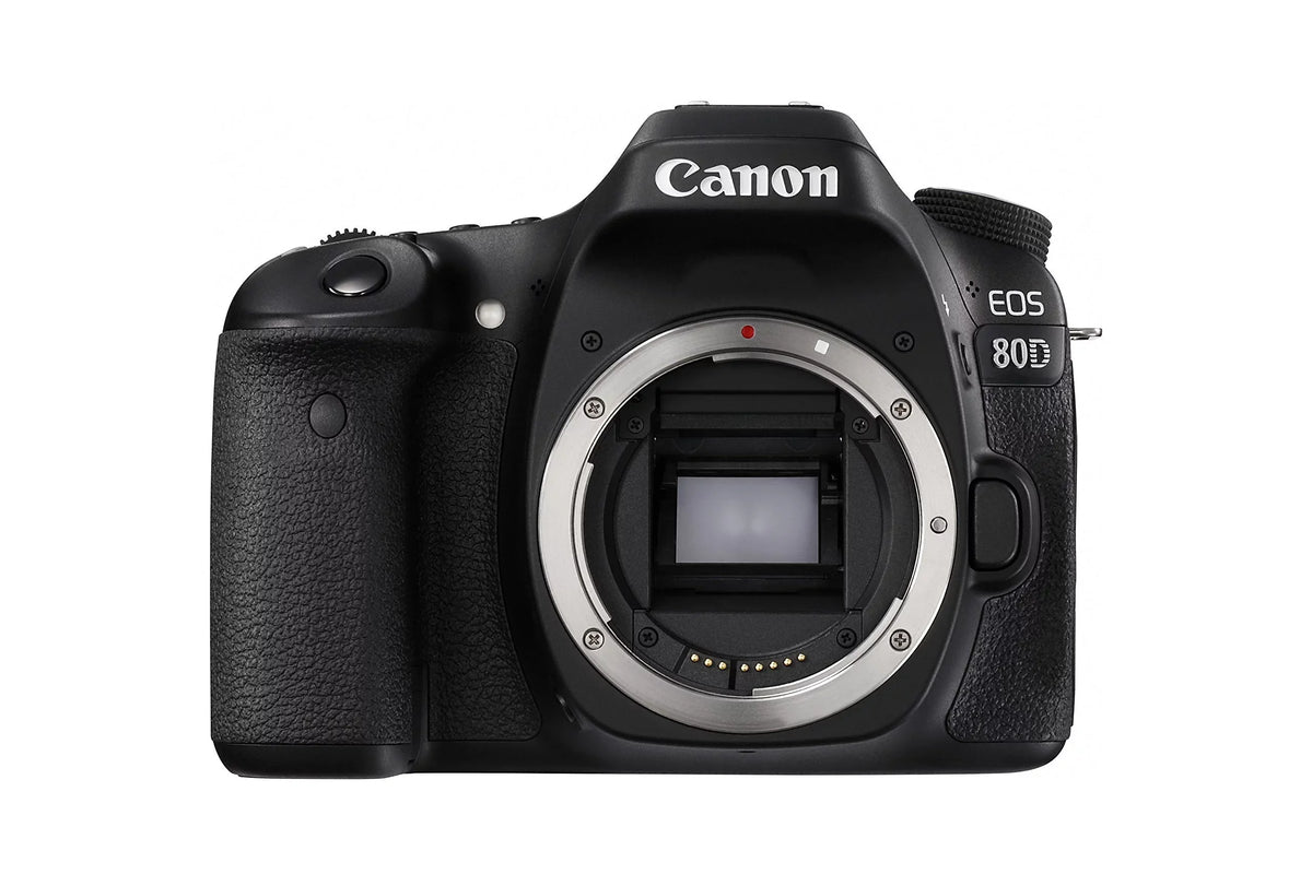 EOS 80D SLR Camera Body Digital (Black) (Refurbished) Canon Restored