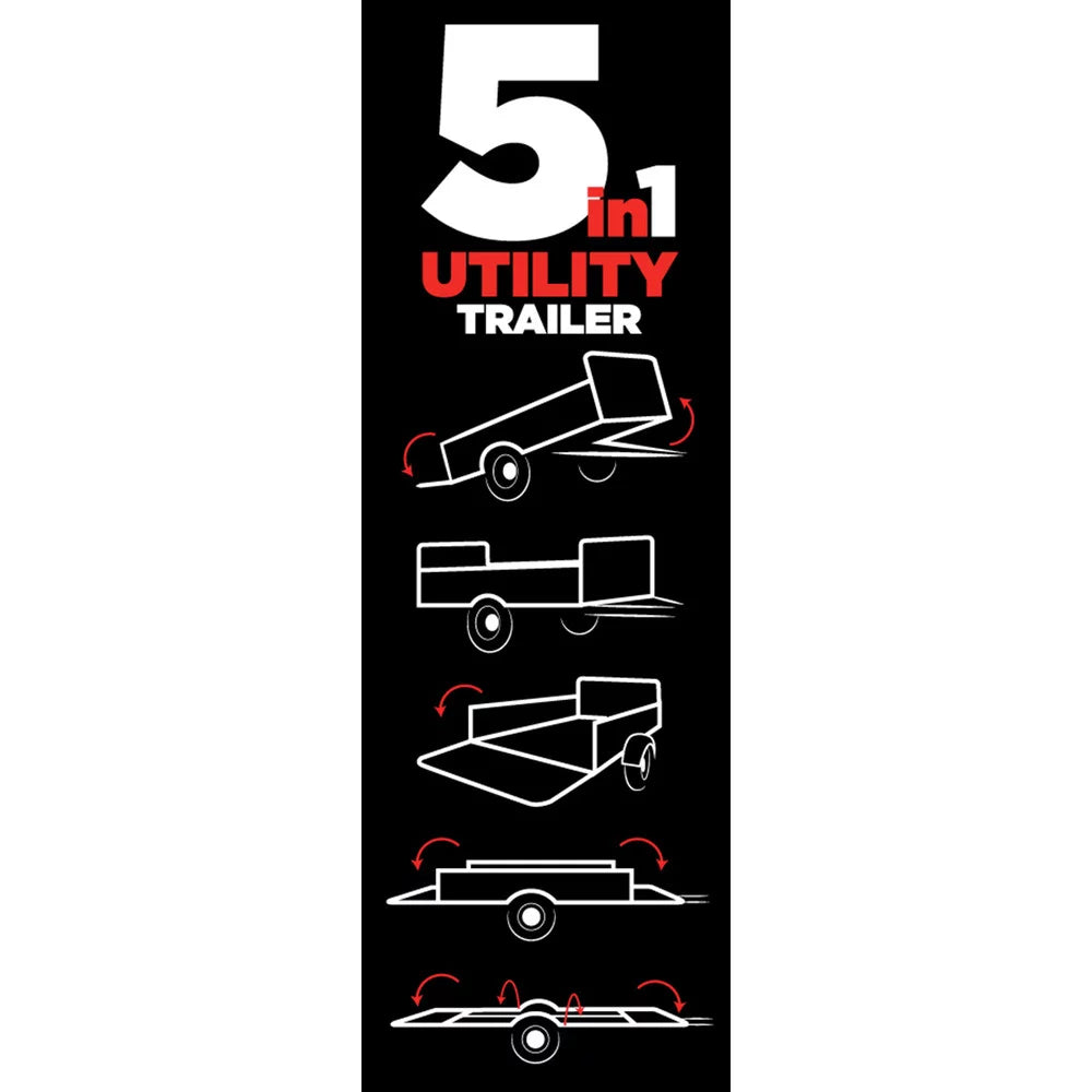 Trailer Multi ft. Utility 7 (Black ft. Purpose x 5 Powder-Coated)