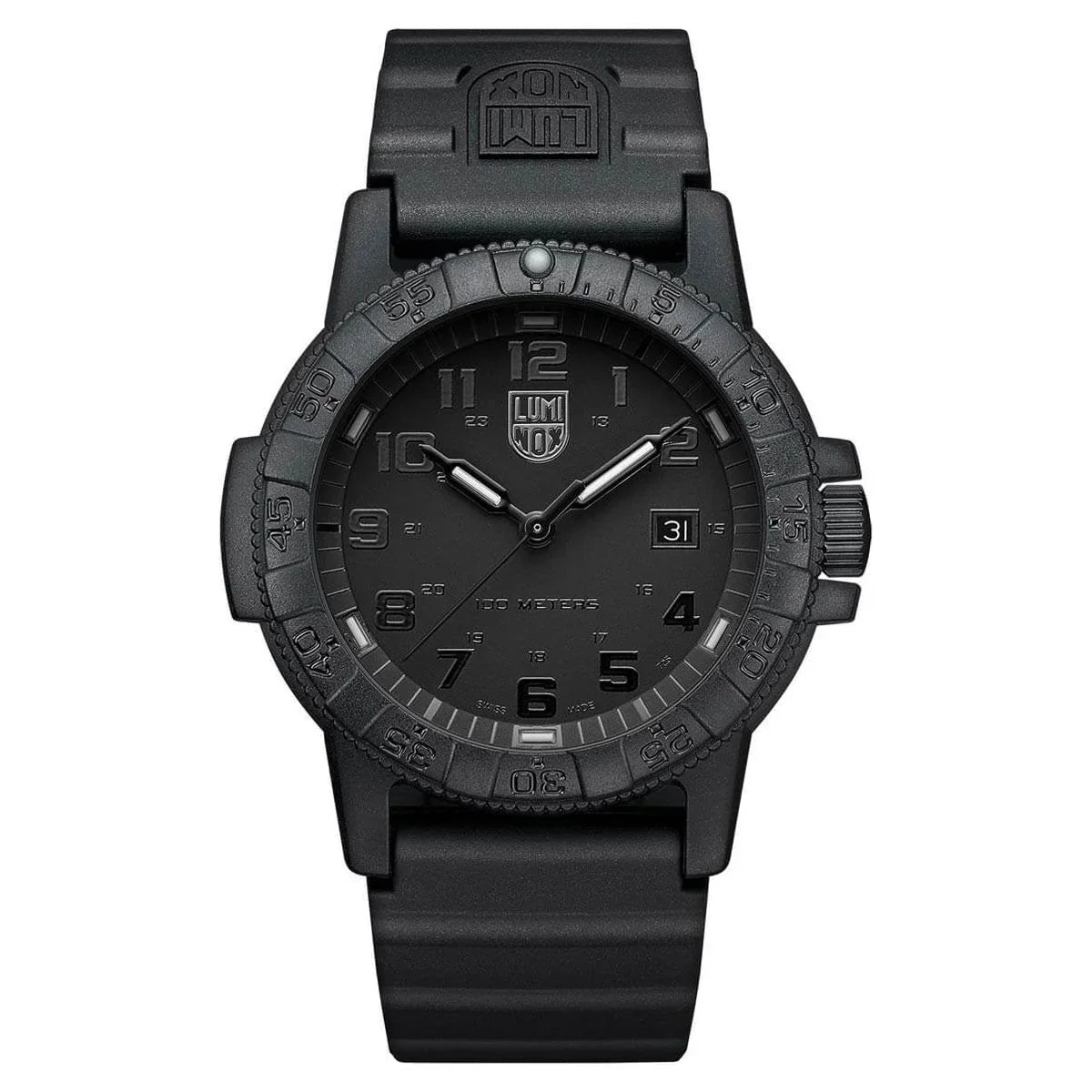 Giant Turtle Sea 0320 Black Band Men's Watch Luminox 0321.BO