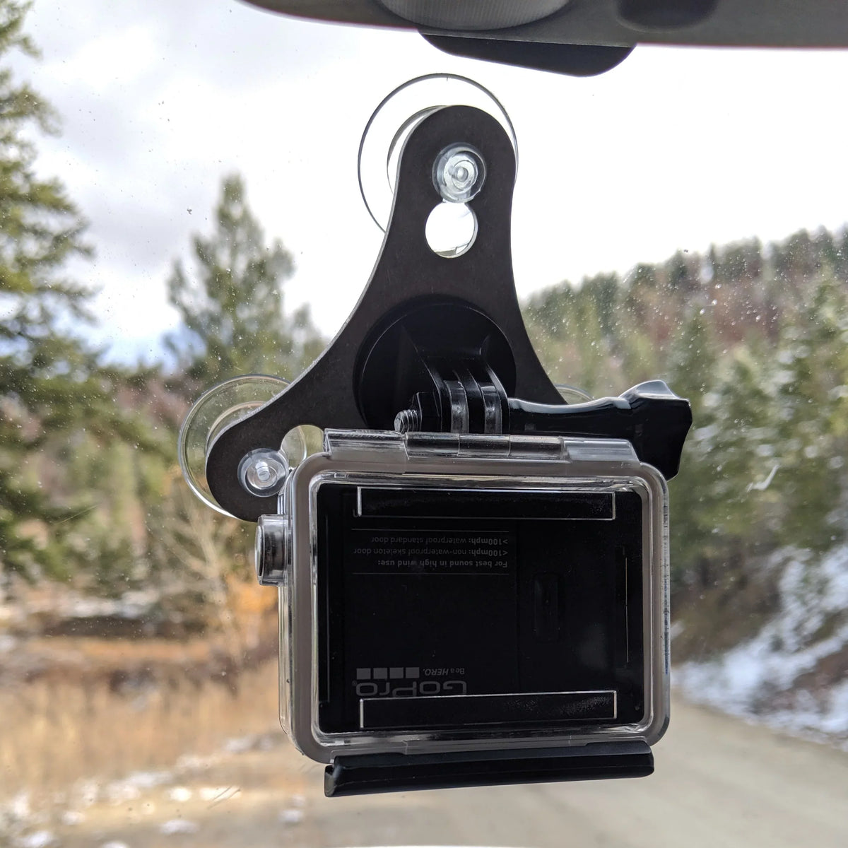 GoPro Mount Spider Windshield