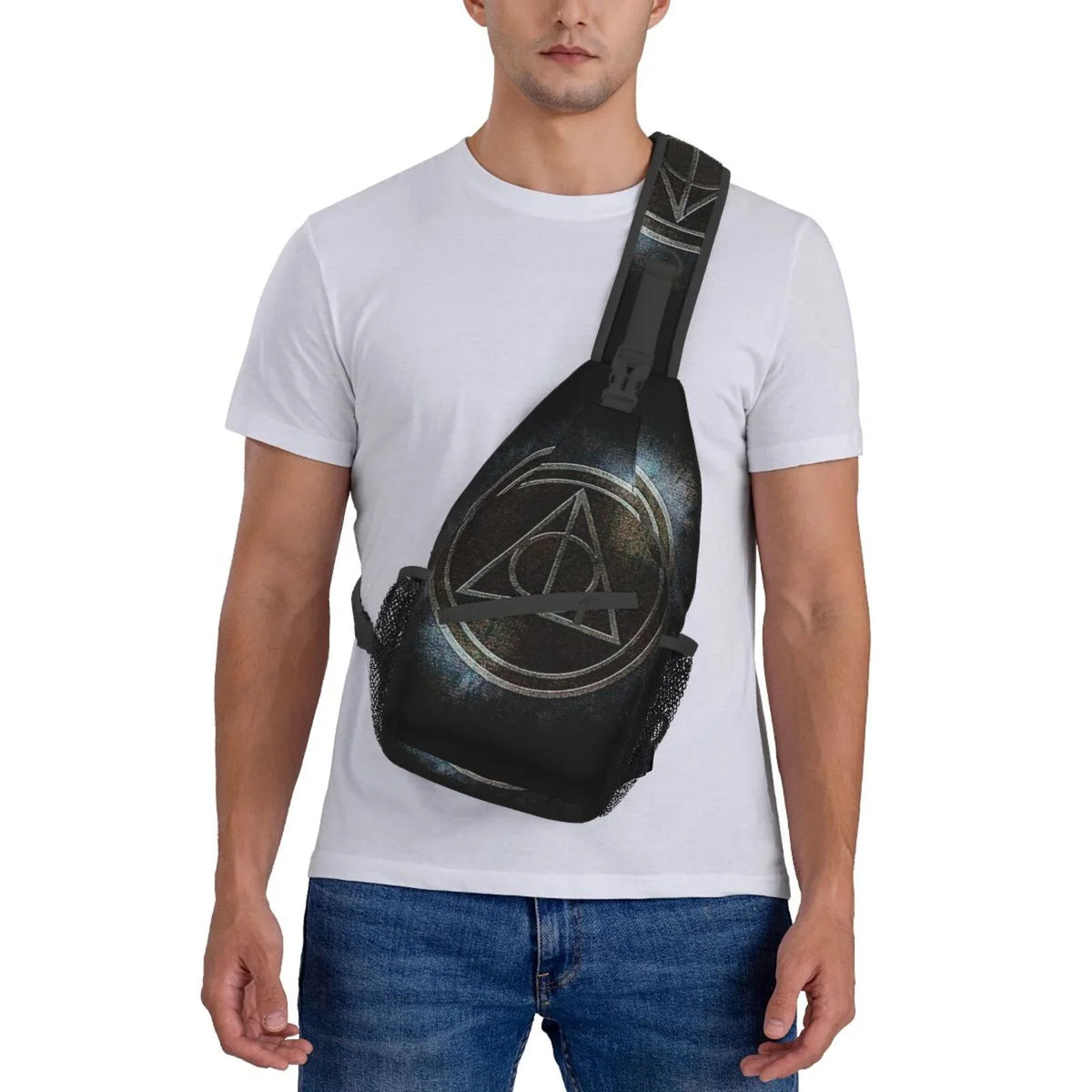 Teen Harry Sling Travel Backpack Chest Men Daypack Bag Adults Crossbody Women Bags Diagonally For Hallows Potter Deathly