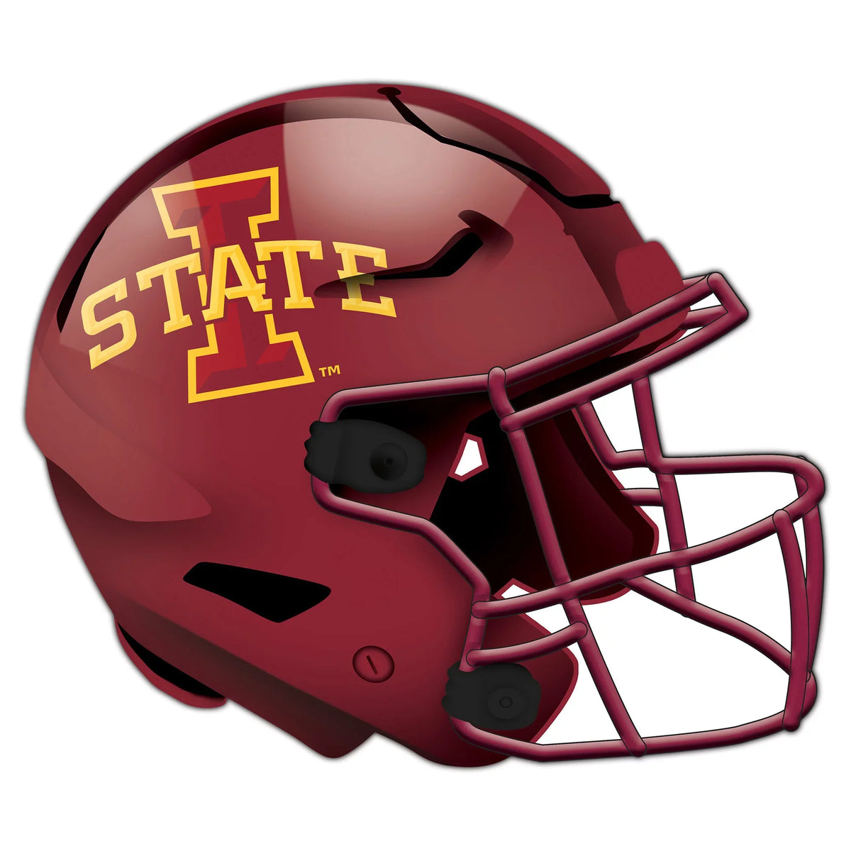 State Cyclones Helmet Iowa Authentic 24'' Cutout