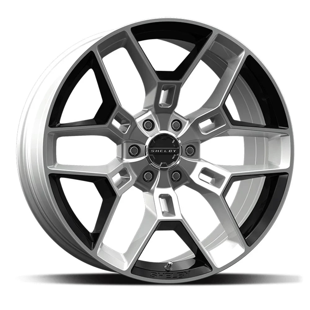 x - 12mm FORD Shelby F150 select: 2005-2020 - Carroll Offset FORD Black SUPER - CS45 Powder Wheels 2021 Chrome CAB Inserts with 9 in. Fits 20 F150,