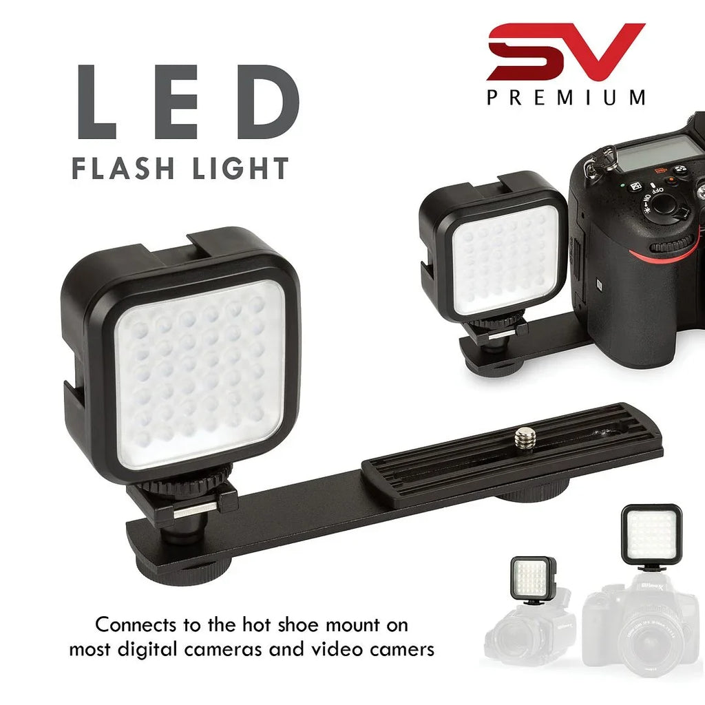 Bundle Case + SanDisk + Card 32GB + R7 EOS Camera Accessory (Body Mirrorless SV Pack Memory Premium with LED 2 Only) Canon Flash