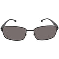 Men's Rectangular Black/Polarized Gray, 8037/S 18mm Carrera Sunglasses, 58mm,