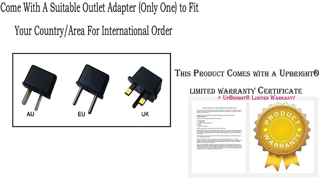 AC IPJ-R1000-USA-0-01-02 PS / For NEW Battery DC Impinj Reader UHF Cable IPJ-R1000-USA-0-01-01 Supply Speedway Adapter UPBRIGHT RFID Charger Global IPJ-R1000-USA Power Cord PSU