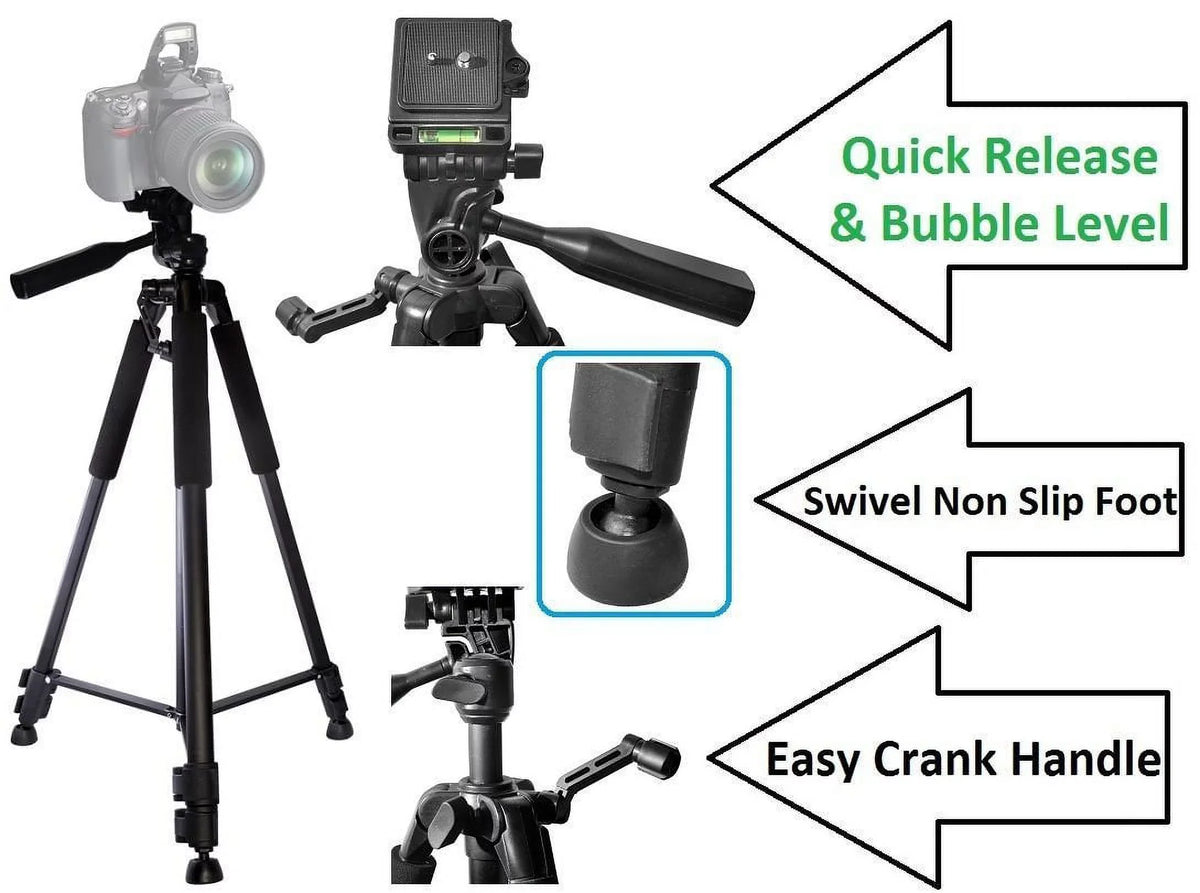 CASE E-M10 DUTY lll For E-PL9 E-PL8 NEW PRO 60" TRIPOD TG-5 Olympus WITH