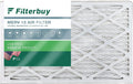 Filterbuy 13 Filters Pleated Furnace HVAC (1-Pack) Air AC MERV 15x28x1
