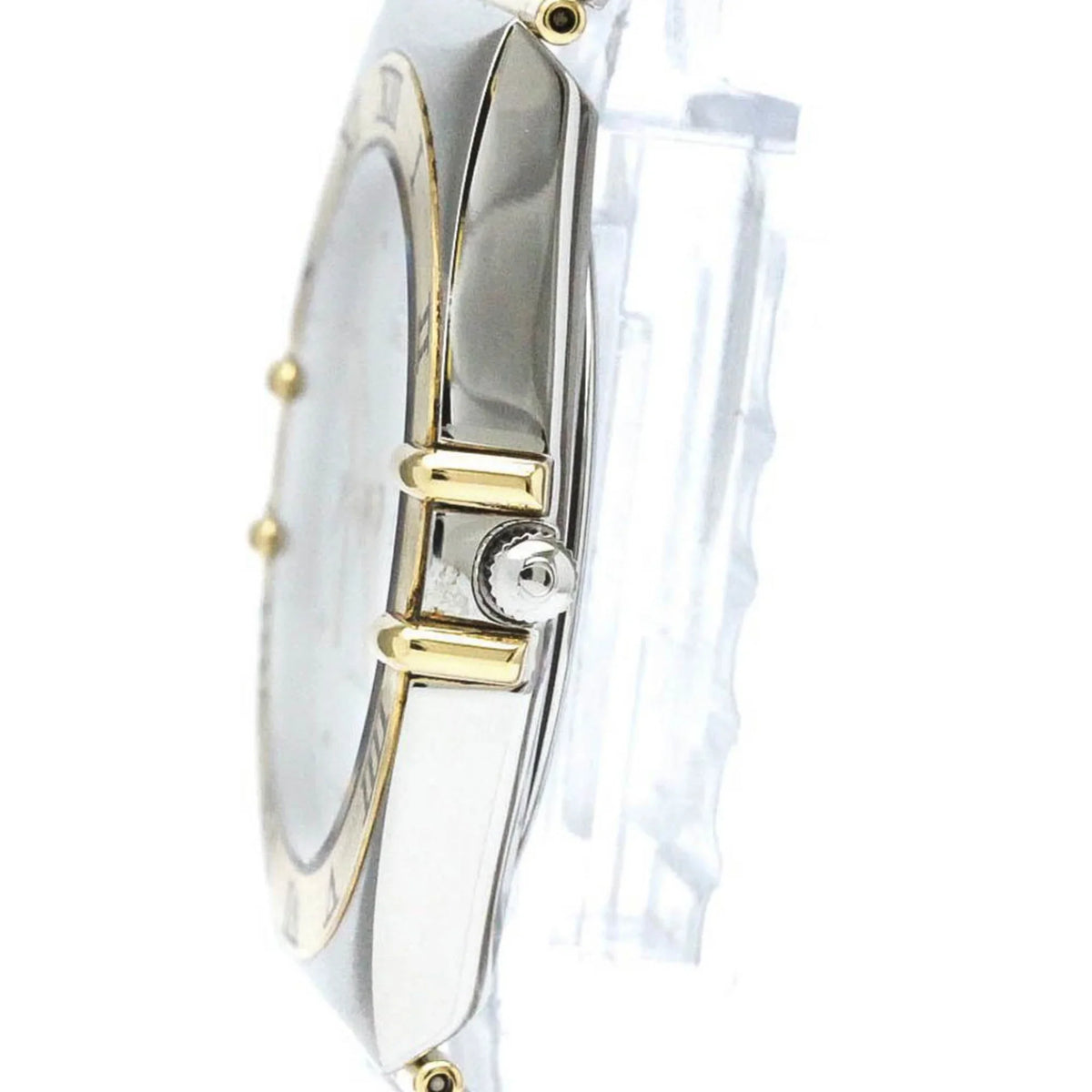 BF566004 396.1070 Watch Steel Pre-Owned 18K Gold Constellation Date Polished (Good) Day OMEGA