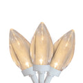 Warm White Christmas 100 Lights Wire Commercial LED - C9 ft Length Northlight 41 White