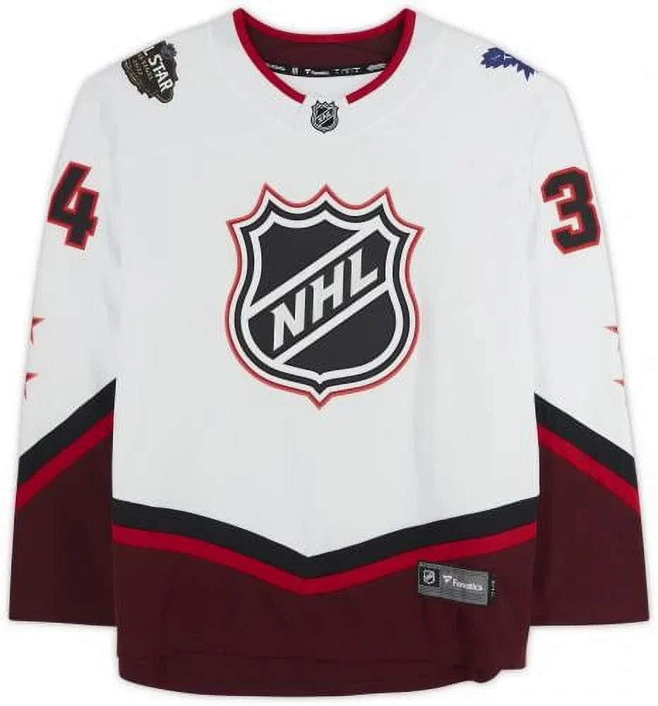 Maple 2022 White Autographed - All-Star Breakaway Game Toronto Authentic Fanatics Matthews Jersey Leafs NHL Auston Certified Fanatics