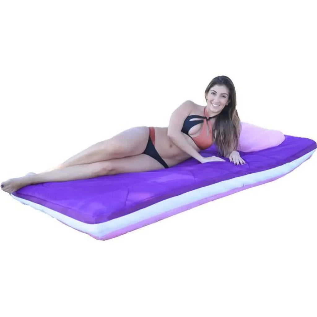 Access x Jelly Main 305620 Floating 6 3 Duo Bubble Aqua Mattress & ft.