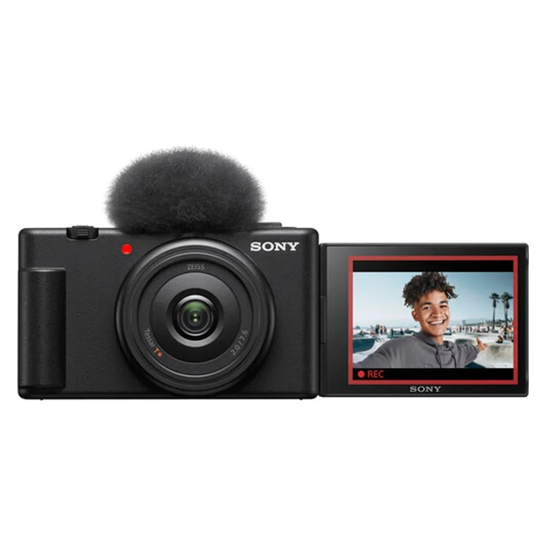 Bundle with 64GB Camera Vlogging Accessory (Black) Card Tripod SanDisk 2 + Sony + + Pack Case Memory ZeeTech ZV-1F