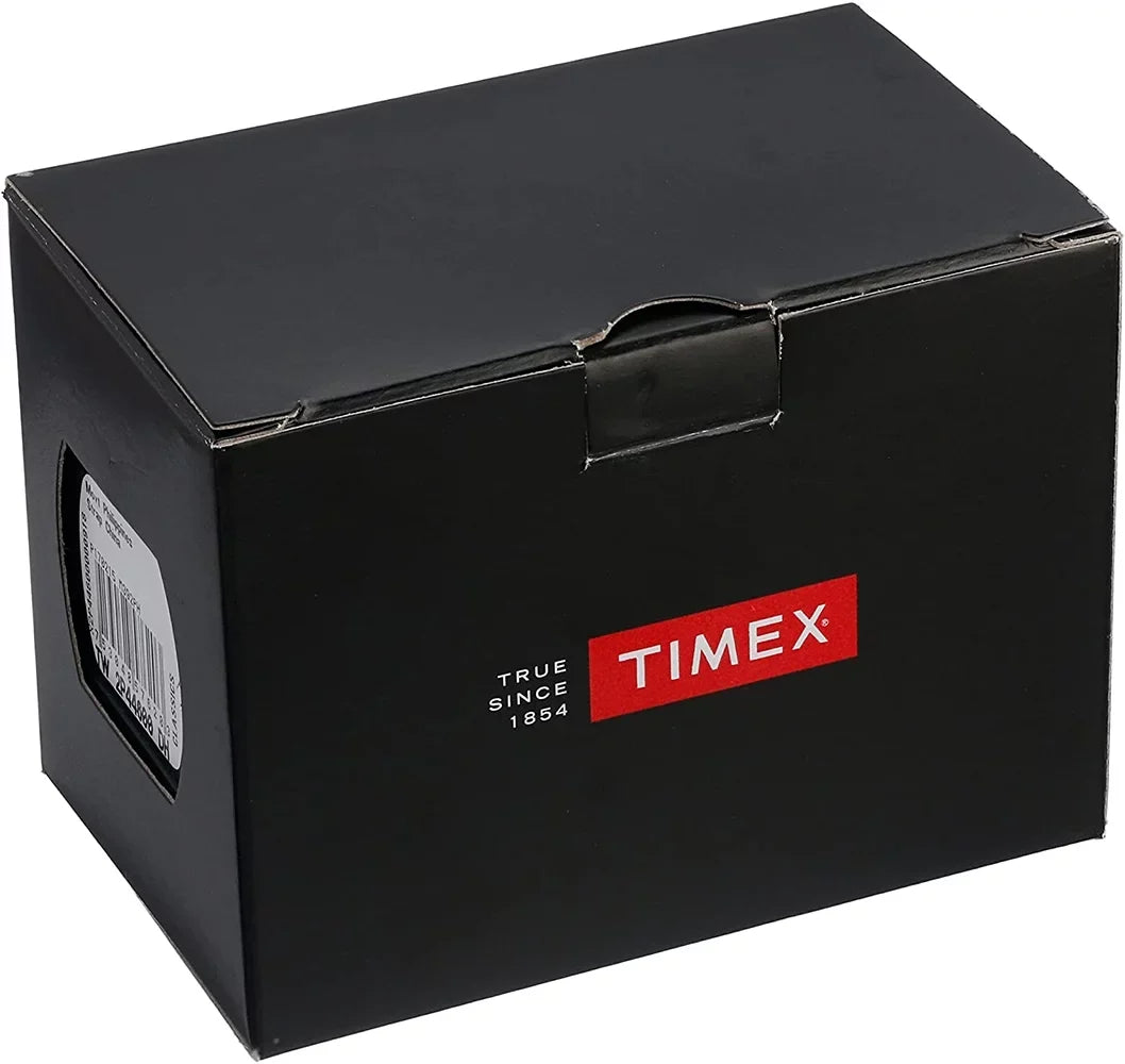 Leather Women's Gold/Burgundy/MOP Timex Strap Dress Essex 25mm Watch, Avenue