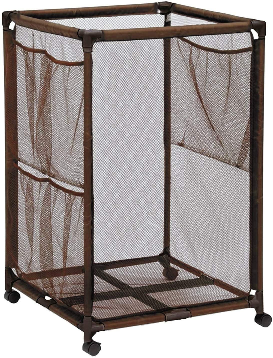(43" L Rolling Mesh Holder, Balls, Storage x Large, Bin, 28" Essentially x Floats and Brown W 25" Style Organizer Equipment Yours Noodles Kids Toys, 563009 H), Height, Pool