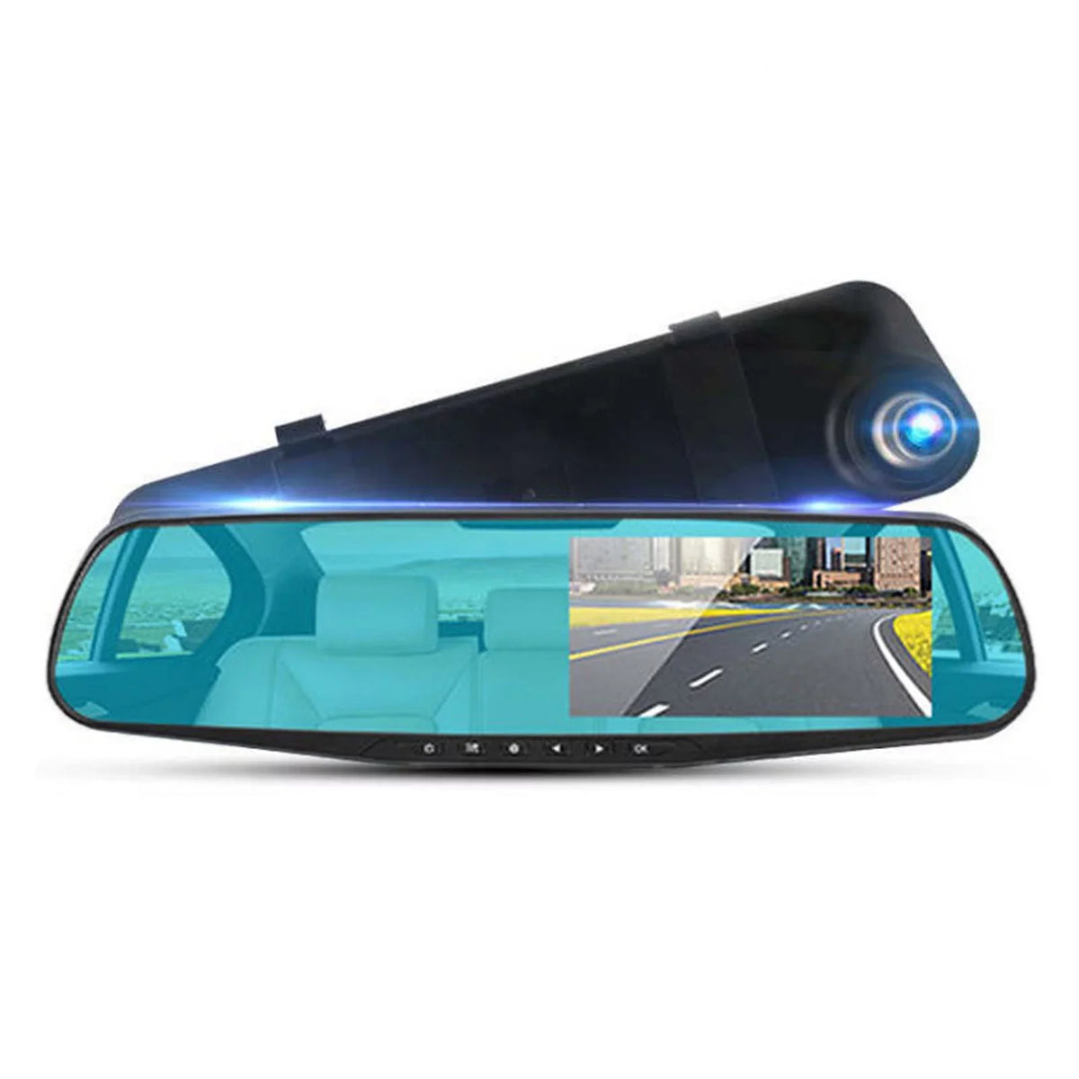 Recording, Camera moobody Recorder Full Motion for Car Dual Angle Dash Lens, 1080P Optimal 170°Wide with - Driving and Detection HD Security Loop Cam System Dual